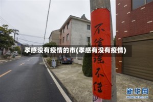 孝感没有疫情的市(孝感有没有疫情)