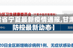 【甘肃省宁夏最新疫情通报,甘肃疫情防控最新动态】
