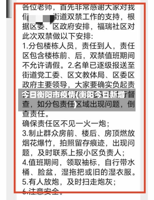 今日衡阳市疫情(衡阳今日新增)-第3张图片