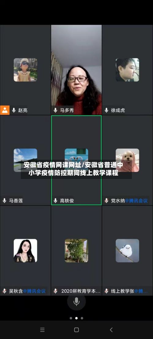 安徽省疫情网课网址/安徽省普通中小学疫情防控期间线上教学课程-第3张图片