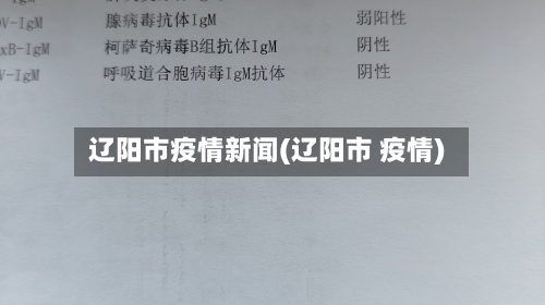 辽阳市疫情新闻(辽阳市 疫情)-第1张图片