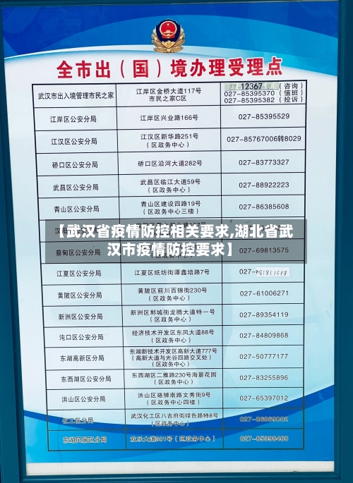 【武汉省疫情防控相关要求,湖北省武汉市疫情防控要求】-第1张图片